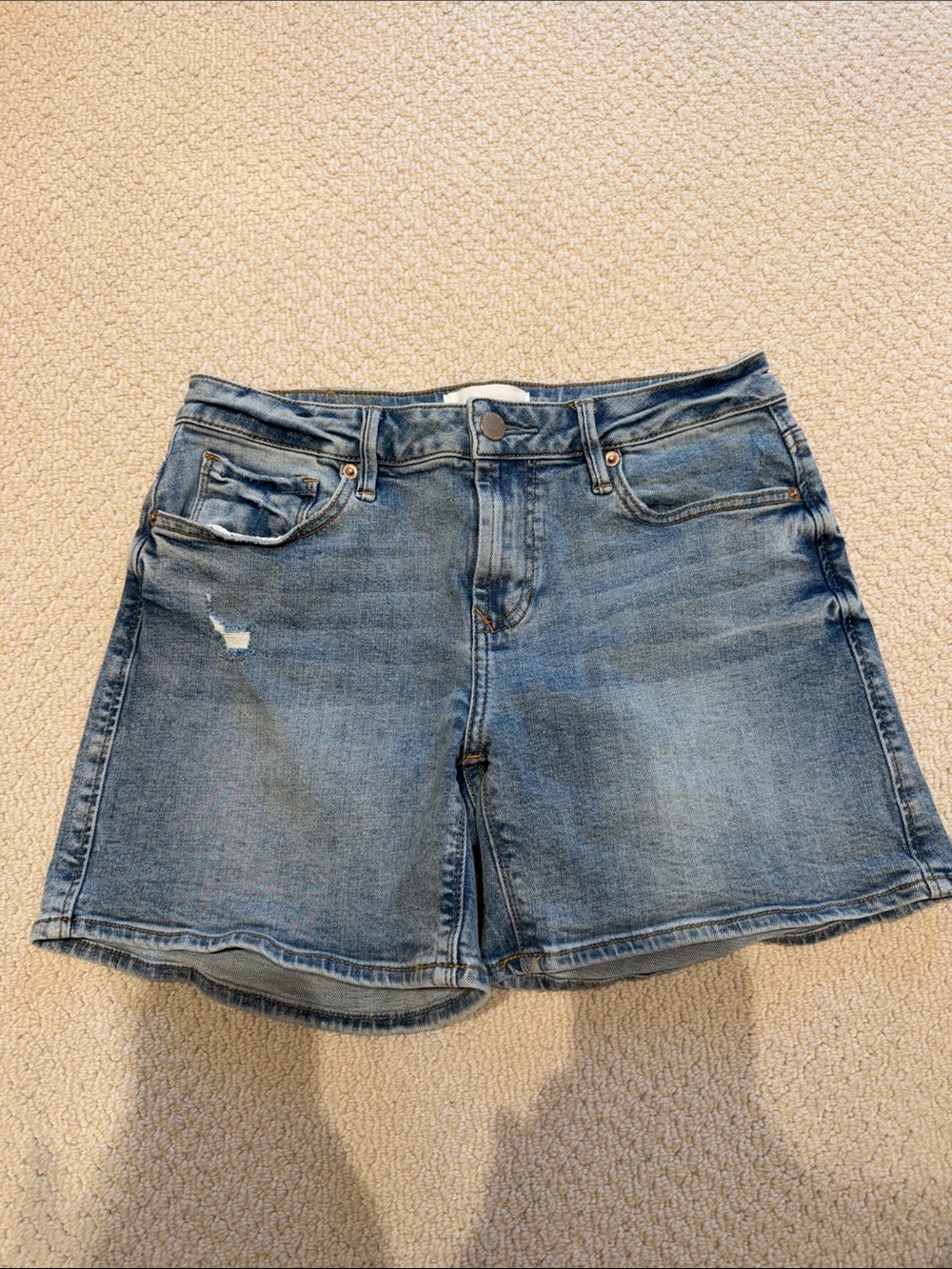 Dear John Ava Denim Shorts Size 27 NWOT